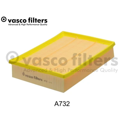 Bilde av DAVID VASCO A732 Luftfilter 58 218 277 firkantet Filterinnsats VOLKSWAGEN: Transporter 4 Bus,