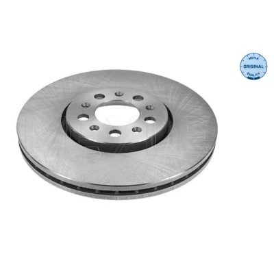 Bilde av MEYLE 115 521 1051 Bremseskiver framaksel 288 25 5 100 ventilert ORIGINAL Quality VOLKSWAGEN: Golf 4, Polo V Hatchback, IV Hatchback