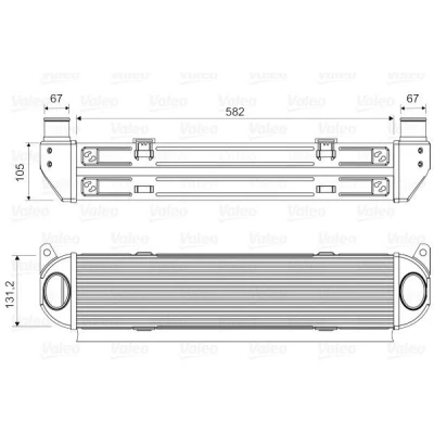 Bilde av VALEO 818359 Ladeluftkjøler uten EGR ventil LAND ROVER: Discovery 3
