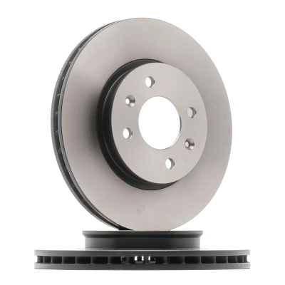 Bilde av TRW DF6198 Bremseskiver 256 22 4 100 ventilert spraylakkert KIA: RIO 3