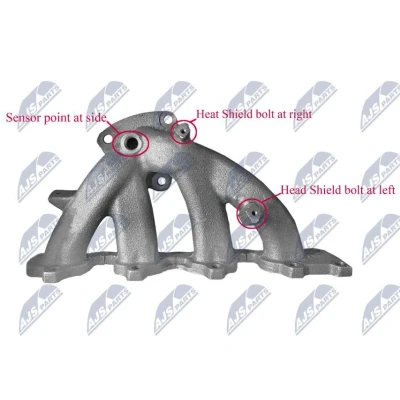 Bilde av Manifold, eksosanlegg, chevrolet captiva, opel antara a, 12609823