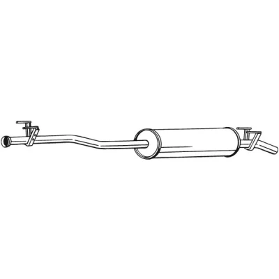 Bilde av sluttlyddemper, mercedes benz, 9064904201