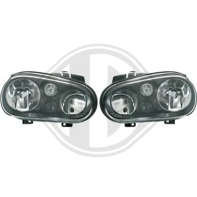 Bilde av DIEDERICHS HD Tuning 2213280 sett hovedfrontlys VOLKSWAGEN: Golf 4