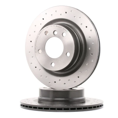 Bilde av BREMBO XTRA LINE 09.9793.1X Bremseskiver 300 20 5 perforert / ventilert belagt høy karbon med skruer BMW: 3 Touring, Sedan, 2 Coupé