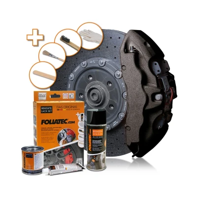 Bilde av FOLIATEC 2170 Bremsecaliper lakk spray 400, 125, 50 karbon