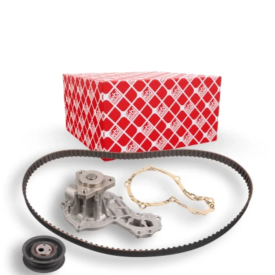 Bilde av FEBI BILSTEIN 172602 vannpumpe + Registerreimsett med 121 18mm trapesformet tannprofil AUDI: 100 C2 Avant, Sedan