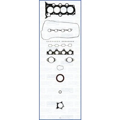 Bilde av AJUSA 50303400 Tetnings helsett, motor med sylinderhodepakning, ventilstangtetning MULTILAYER STEEL