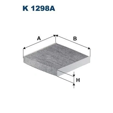 Bilde av FILTRON K 1298A Kupéfilter Karbonfilter 204 210 30 HONDA: HR V II, Jazz 3, CIVIC 10