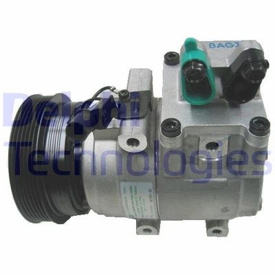 Bilde av DELPHI TSP0155496 Kompressor HS15 PAG 46 med kompressorlje