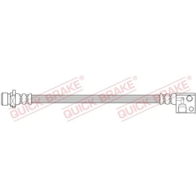 Bilde av QUICK BRAKE 62.016 Bremseslange 316 M10x1 HONDA: CIVIC 8 Hatchback