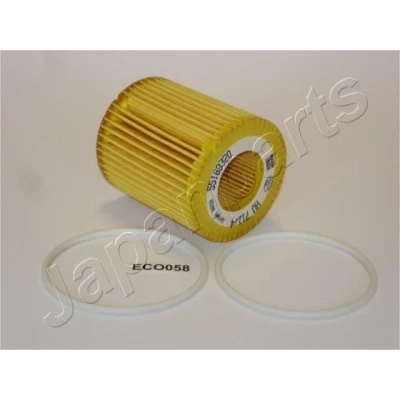 Bilde av JAPANPARTS FO ECO058 Oljefilter Filterinnsats OPEL: Astra H Caravan, Zafira B, Vectra C SAAB: 9 5 Stasjonsvogn, 3 Sedan, Stasjonsvogn