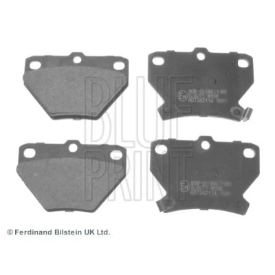 Bilde av BLUE PRINT ADT342114 Bremseklosser bakaksel med akustisk slitasjevarsel TOYOTA: Corolla IX Hatchback, Station Wagon, Prius II Liftback