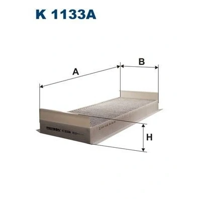 Bilde av FILTRON K 1133A Kupéfilter Karbonfilter 468 183 70