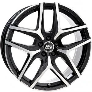 Bilde av MSW 40 Black Polished 8x18 5/120 ET45 B65.1