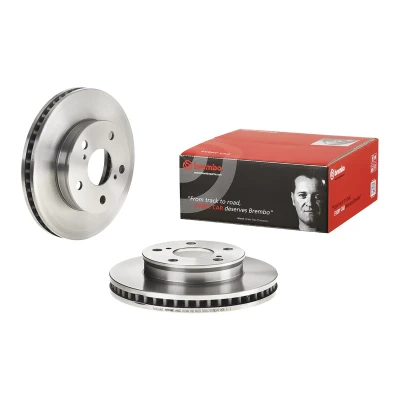 Bilde av BREMBO 09.A130.10 Bremseskiver 257 28 5 innvendig ventilert TOYOTA: HILUX 3 Pick up