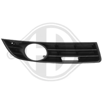 Bilde av DIEDERICHS Priority Parts 2247048 Ventilasjonsgitter foran høyre for kjøretøy med tåkefrontlys VOLKSWAGEN: Passat B6 Variant, Sedan