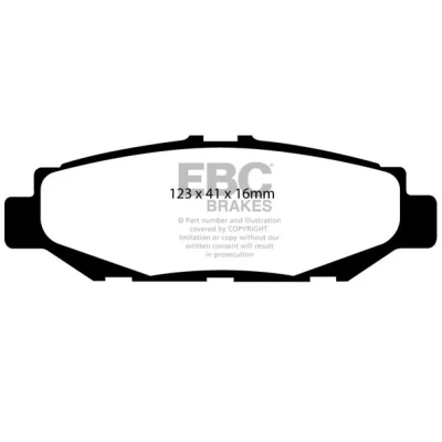 Bilde av Bremseklosser sett EBC Brakes DP2848