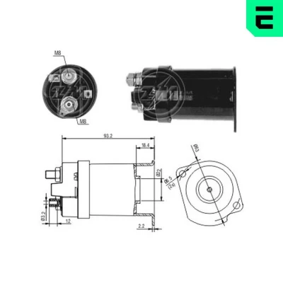 Bilde av ERA ZM556 Magnetbryter, starter