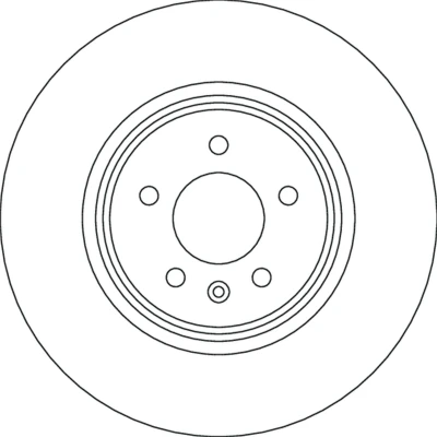 Bilde av TRW Bremseskive OPEL: Insignia B Sports Tourer, Grand Sport 30mm 5 115mm ventilert spraylakkert DF6917S 13521006,13598063,YR00072980