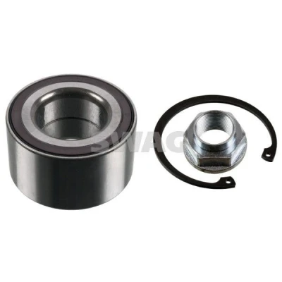Bilde av SWAG 33 10 4420 Hjullagersett med integrert magnetisk senorring, ABS senorring 73 vinkelrullelager