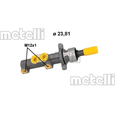 Bilde av METELLI 05 1301 Hovedsylinder 23,81 Aluminium