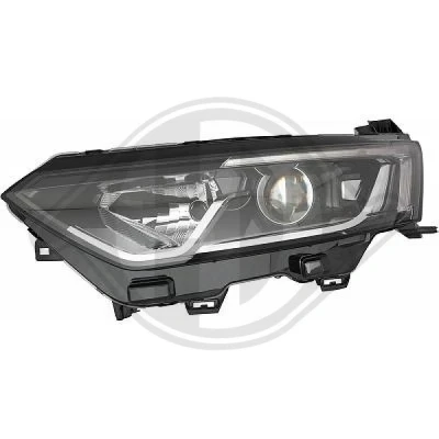 Bilde av DIEDERICHS 4445281 Frontlykter venstre LED, H7/H7 med motor for høydejustering hovedlys