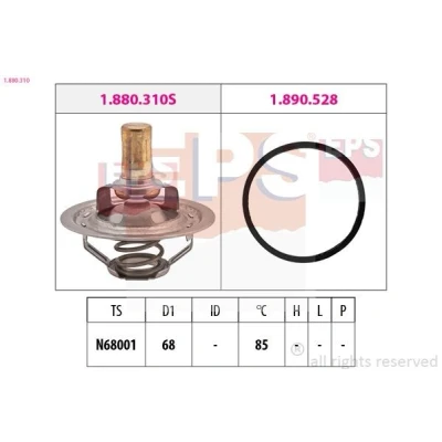 Bilde av EPS 1.880.310 Termostat 85 68 Made in Italy OE Equivalent med tetning