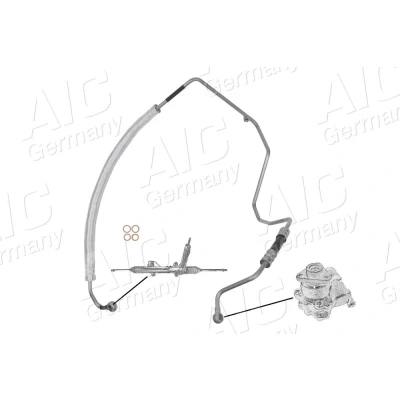 Bilde av AIC 57192 Hydraulikkslange, styring fra hydraulikkpumpe til styresnekke VOLKSWAGEN: Polo III Hatchback