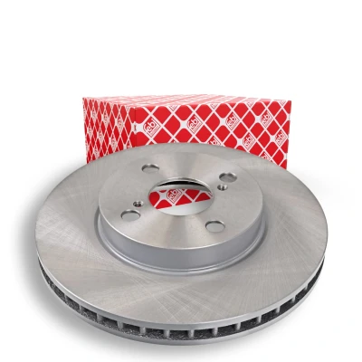 Bilde av FEBI BILSTEIN 26185 Bremseskiver framaksel 255 25 4 100 innvendig ventilert belagt TOYOTA: Corolla IX Hatchback, Station Wagon