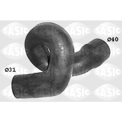 Bilde av SASIC SWH6765 Radiatorslange høyre oppe OPEL: Astra F CC