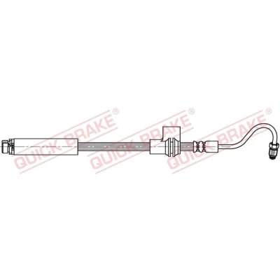 Bilde av QUICK BRAKE 32.807 Bremseslange 385 M10x1 FORD: FIESTA 5