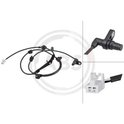 Bilde av A.B.S. 31755 ABS sensor aktiv 1290 hvit DAIHATSU: Terios II