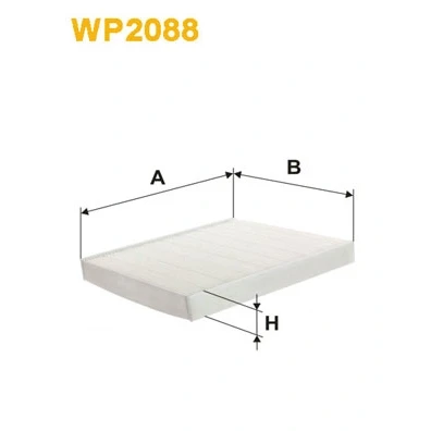 Bilde av Kupefilter WIX FILTERS WP2088