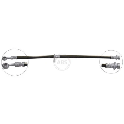 Bilde av A.B.S. SL 5009 Bremseslange 455 BANJO 10.0 mm HONDA: CR V 1