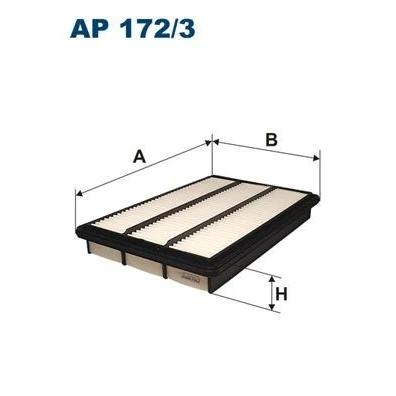 Bilde av FILTRON AP 172/3 Luftfilter 47 237 360 Filterinnsats MITSUBISHI: PAJERO 4, 3