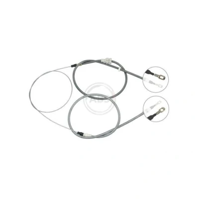 Bilde av A.B.S. K10815 Bremsekabel 3375 Skivebrems for høyre/venstre ratt FORD: Sierra Mk2 Sedan, Hatchback, Mk1 Hatchback