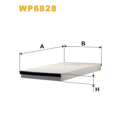 Bilde av Kupéfilter WIX FILTERS WP6828