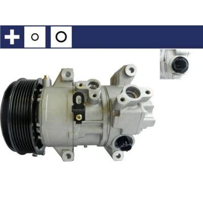 Bilde av MAHLE ORIGINAL ACP 94 000S Kompressor 5SL12C 12 PAG 46 R 134a med tetningsring TOYOTA: Avensis II Station Wagon, Corolla Verso