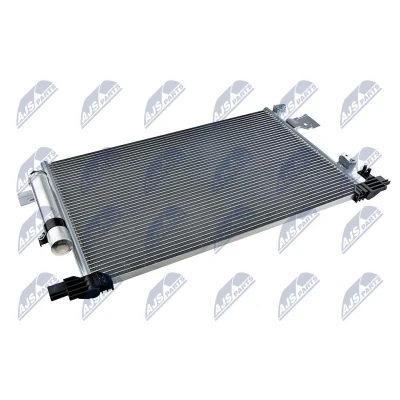 Bilde av NTY CCS MS 011 Kondensator med tørker Aluminium MITSUBISHI: Outlander 2 SUV, ASX PEUGEOT: 4007