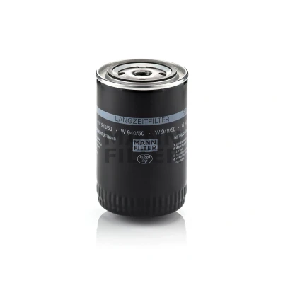 Bilde av MANN FILTER W 940/50 Oljefilter 3/4 16 UNF med en retursperreventil Påskruingsfilter AUDI: A4 B5 Avant, Sedan
