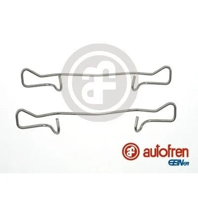 Bilde av AUTOFREN SEINSA D42344A Tibehørsett, skivebremse belegg VOLVO: V50, XC60 II, XC90 FORD: KUGA 2, FOCUS 3, VOLKSWAGEN: GOLF 7, 2