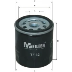 Bilde av Oljefilter MFILTER TF 32