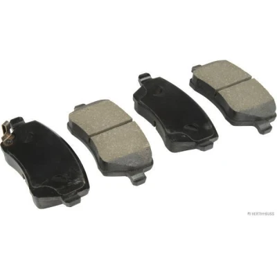 Bilde av HERTH+BUSS JAKOPARTS J3608025 Bremseklosser med akustisk slitasjevarsel antihyle blikk SUZUKI: SWIFT 3, NISSAN: MICRA 4, Note II Hatchback