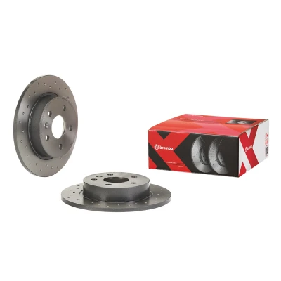 Bilde av BREMBO 08.D225.1X Bremseskiver 264 10 5 hullet, fullt ut belagt OPEL: Ampera e, Astra K Sports Tourer, Hatchback