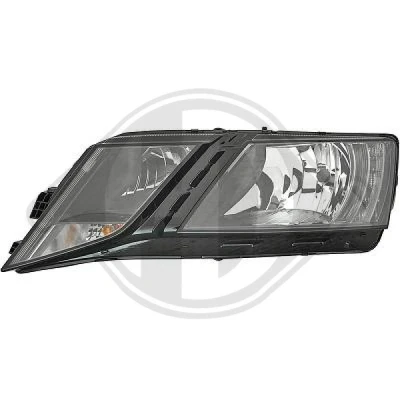 Bilde av DIEDERICHS 7832183 Frontlykter venstre LED, H7/H7 med kjørelys (LED) motor for høydejustering hovedlys