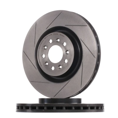 Bilde av BREMBO COATED DISC LINE 09.8780.21 Bremseskiver 355 32 5 med sliss, innvendig ventilert belagt høy karbon skruer