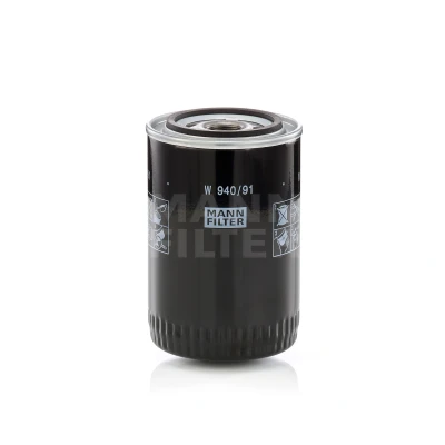 Bilde av MANN FILTER W 940/91 Oljefilter M 24 X 1.5 6H med en retursperreventil Påskruingsfilter