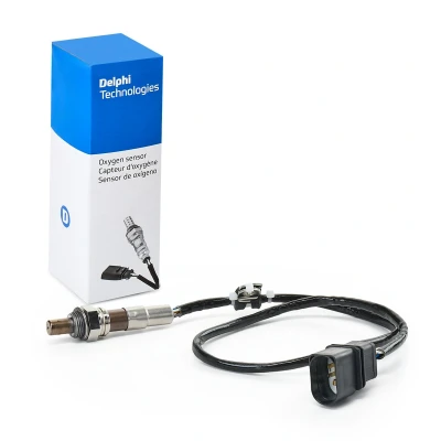 Bilde av DELPHI ES21102 12B1 Lambdasonde Bredbånd lambdasonde, oppvarmet VOLKSWAGEN: GOLF 5, Jetta 3, 6, AUDI: A3 Sportback, Hatchback