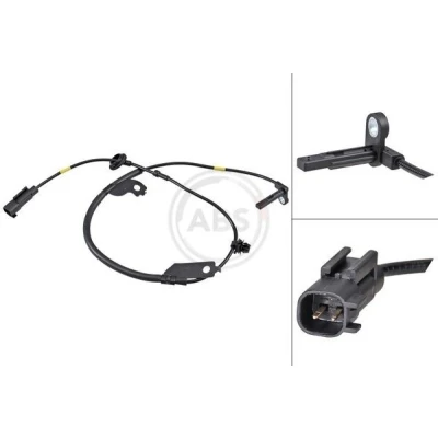 Bilde av A.B.S. 32198 ABS sensor aktiv 880mm 960mm 41mm svart MITSUBISHI: OUTLANDER 3, ASX SUV