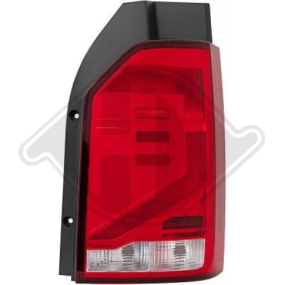 Bilde av DIEDERICHS 2274190 Baklykter høyre LED, W16W med pæreholder VOLKSWAGEN: Transporter 6 Bus,